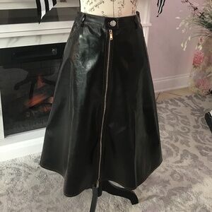 Leather skirt NWT